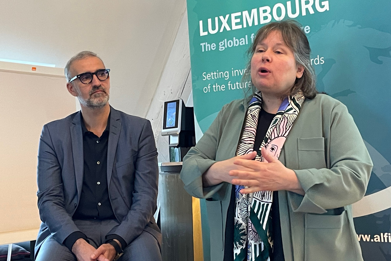 “All the US players” use Luxembourg for private asset funds to reach non-US investors, explained Corinne Lamesch, deputy CEO and general counsel of the Association of the Luxembourg Fund Industry at the ALFI Media Breakfast on 12 February 2026.  Photo: Sylvain Barrette