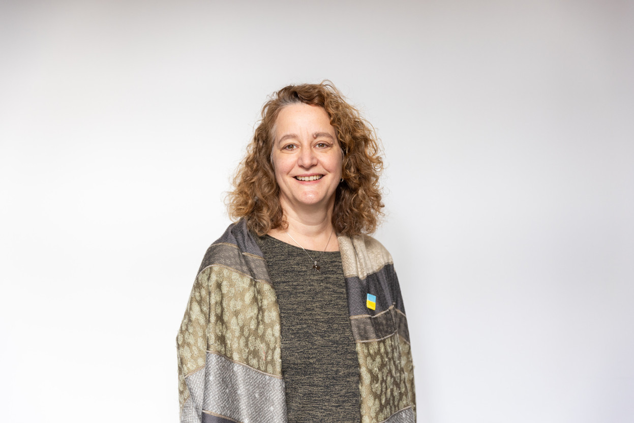 In her work as regional manager for Ukraine and Moldova for the IFC, Lisa Kaestner is working to mobilise investment to support Ukraine’s private sector.  Photo: Romain Gamba/Maison Moderne
