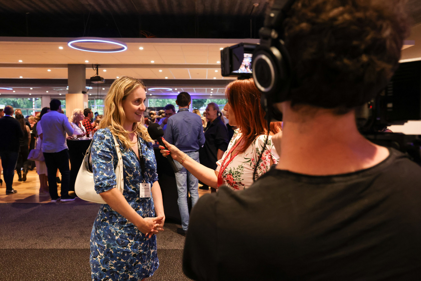 Amandine Galtier (Banque de Luxembourg) at the 10x6 Talents event, organised by the Paperjam Club at the Kinepolis Kirchberg, 9 July 2024. Photo: Marie Russillo / Maison Moderne