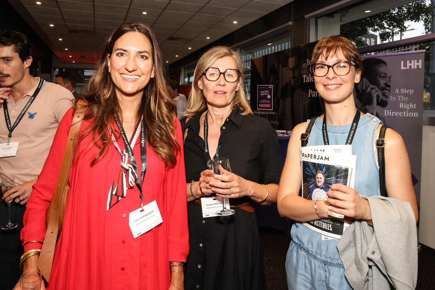 Julie Hornberger, Sandrine Pironnet and Caroline Schneider (Arhis People Solutions). Photo: Marie Russillo / Maison Moderne