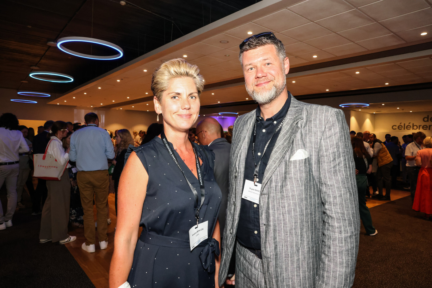 Krisztina Benczik (Tandm) and Bogdan Banice (Banice Architects). Photo: Marie Russillo / Maison Moderne