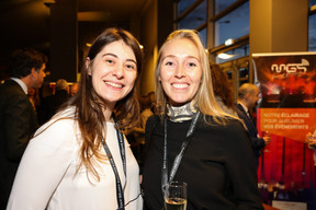 Olga Dabbous et Laura Vandenhende (KPMG). (Photo: Eva Krins/Maison Moderne)