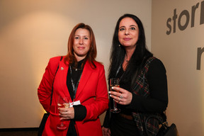 Stéphanie Kitoskis (Fujitsu Technology Solutions) et Marie-Laure Ledrich (Consul Led). (Photo: Eva Krins/Maison Moderne)