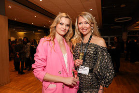 Alina Golovkova et Elena Gromova (Fashion Business Lab). (Photo: Eva Krins/Maison Moderne)