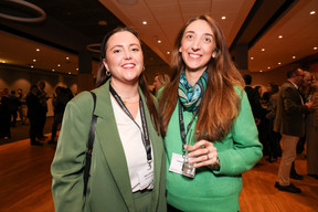 Marion Noviel (BGL BNP Paribas) et Carlotta Galizio (Samsung). (Photo: Eva Krins/Maison Moderne)