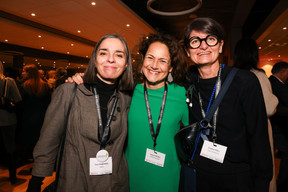 Chris Fasbender (Vereal), Barbara Wiesen (Maison Moderne) et Claudine Kaell (Kaell Architecte). (Photo: Eva Krins/Maison Moderne)