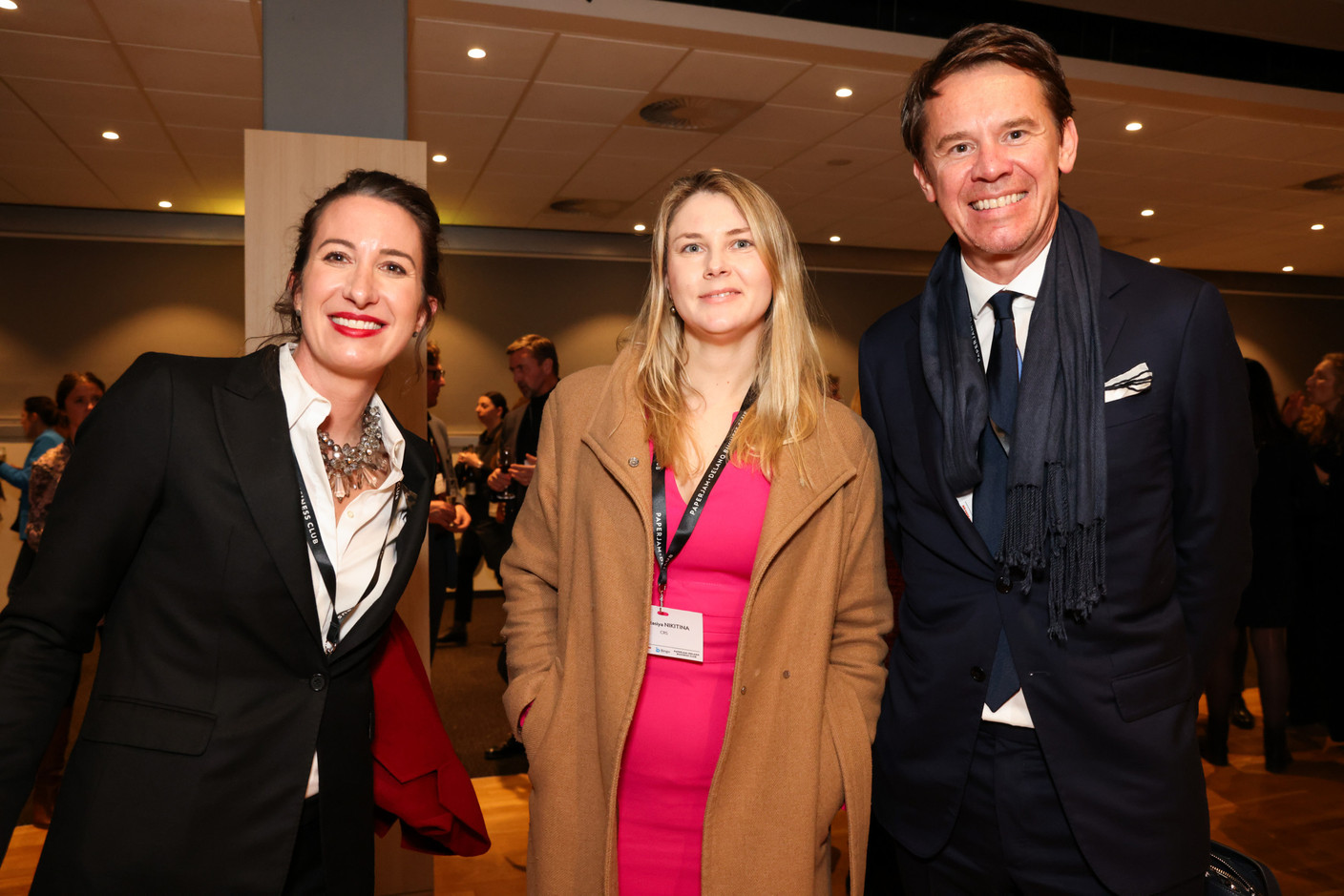 Catherine Pogozelski (DLA Piper Luxembourg), Anastasiya Nikitina (CRS) et Gilles Dusemon (Arendt). (Photo: Eva Krins/Maison Moderne)