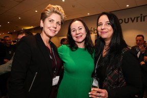 Krisztina Benczik (TandM), Marta Vacca Vesela (ATSL) et Marie-Laure Ledrich (Consul Led). (Photo: Eva Krins/Maison Moderne)