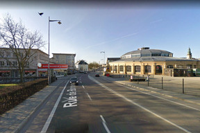 Rue de Bonnevoie in March 2009. Photo: Screenshot Google Maps Street View