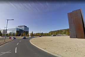 The Serra roundabout in September 2009. Photo: Screenshot Google Maps Street View