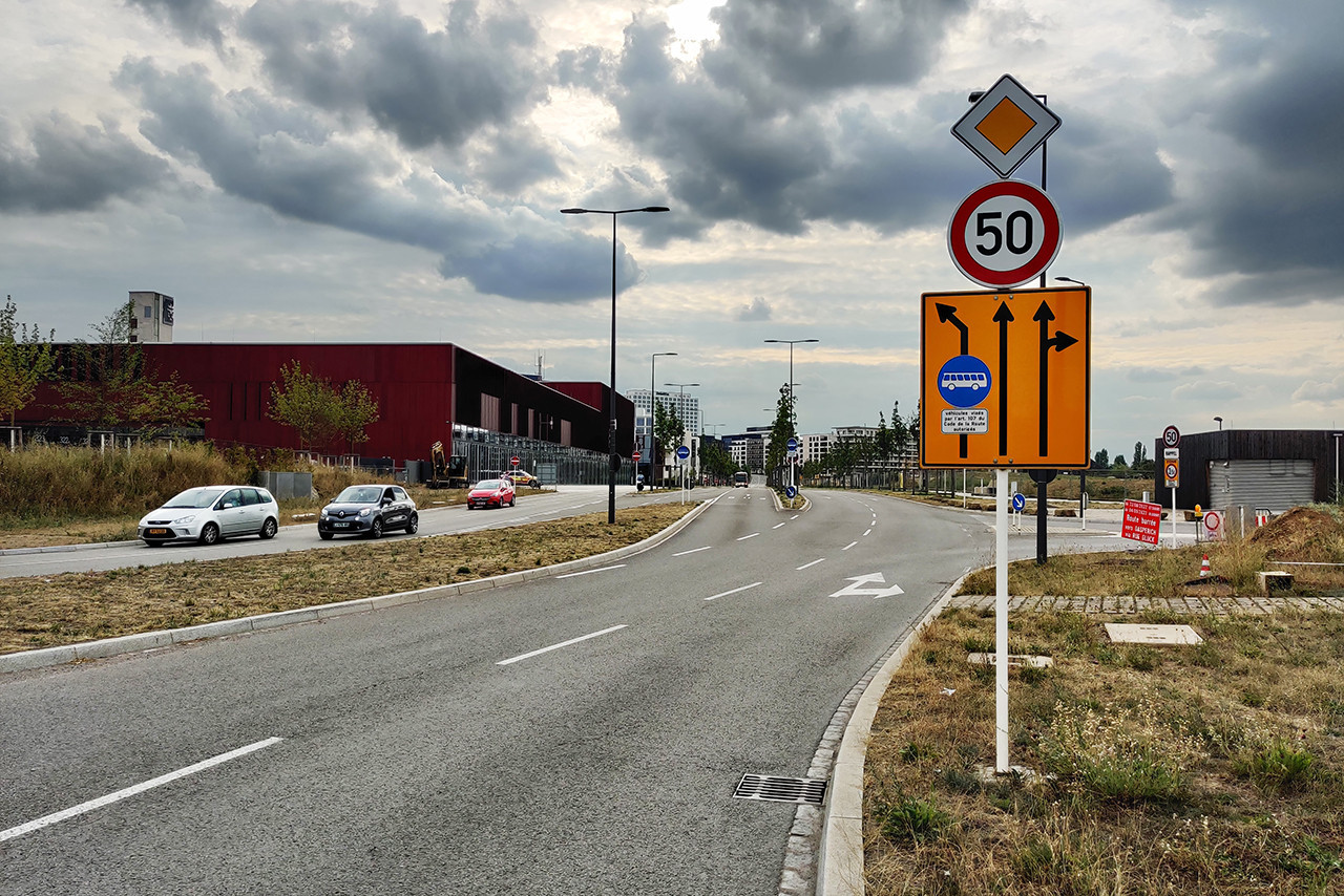 Boulevard de Kockelscheuer in August 2022. Photo: Christophe Lemaire/Maison Moderne