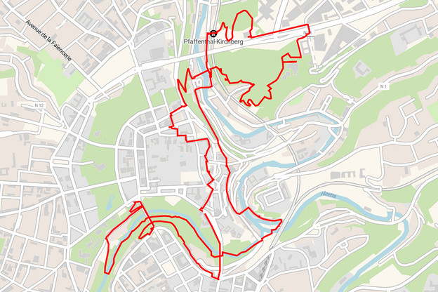 Un tracé de 10km, que le groupe de FatBetty.Run parcourt en une heure environ. (Photo: Maison Moderne)