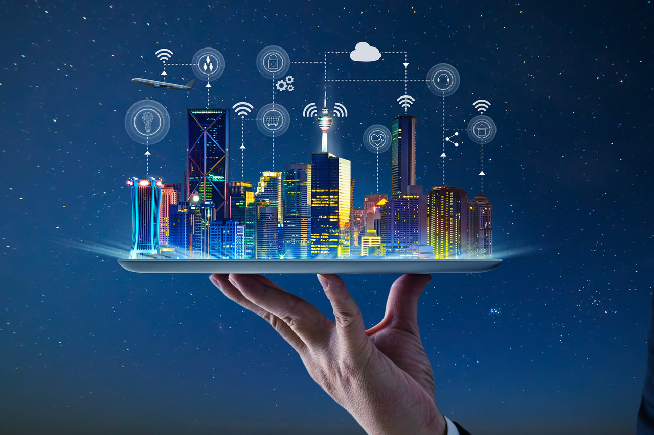 Les start-ups spécialisées dans la smart city devraient tirer leur épingle du jeu avec l’arrivée de la 5G. (Illustration: Shutterstock)