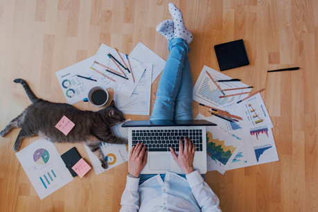 Fourniture du matériel, droit à la déconnexion, contrat écrit… Le CES propose des règles pour mieux encadrer le télétravail. (Photo: Shutterstock)