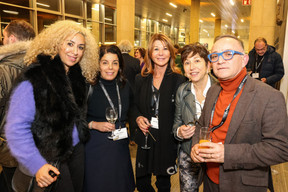 Naouelle Tir (Prolingua), Fathia Hamidi (Inowai), Astrid Semiglazoff (Oceal), Isabelle Weill (Hunteed) et Francis Gasparotto (Katcho). (Photos: Marie Russillo/Maison Moderne)