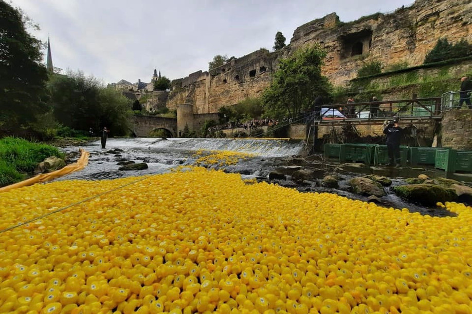 Buy a duck for the chance to win a prize. Proceeds to go a charitable cause. Photo: Duck Race