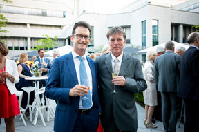Carlo Thelen (Directeur général de la Chambre de commerce) et Luc Henzig (Chambre de commerce) (Photo: Patricia Pitsch / Maison Moderne)