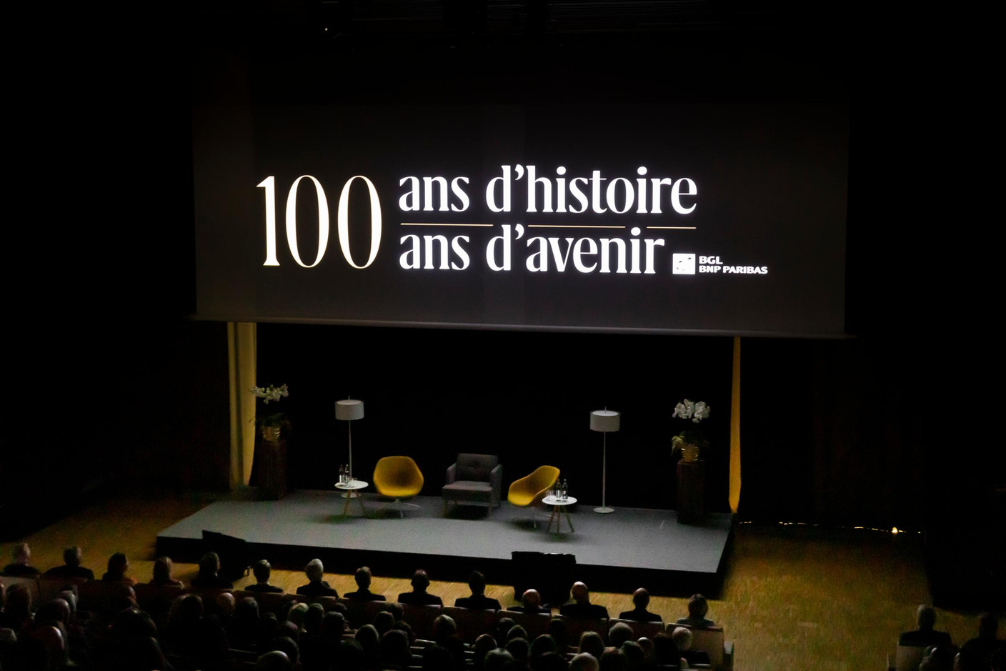 Évènement 100 ans de BGL BNP Paribas (Photo: Patricia Pitsch / Maison Moderne)