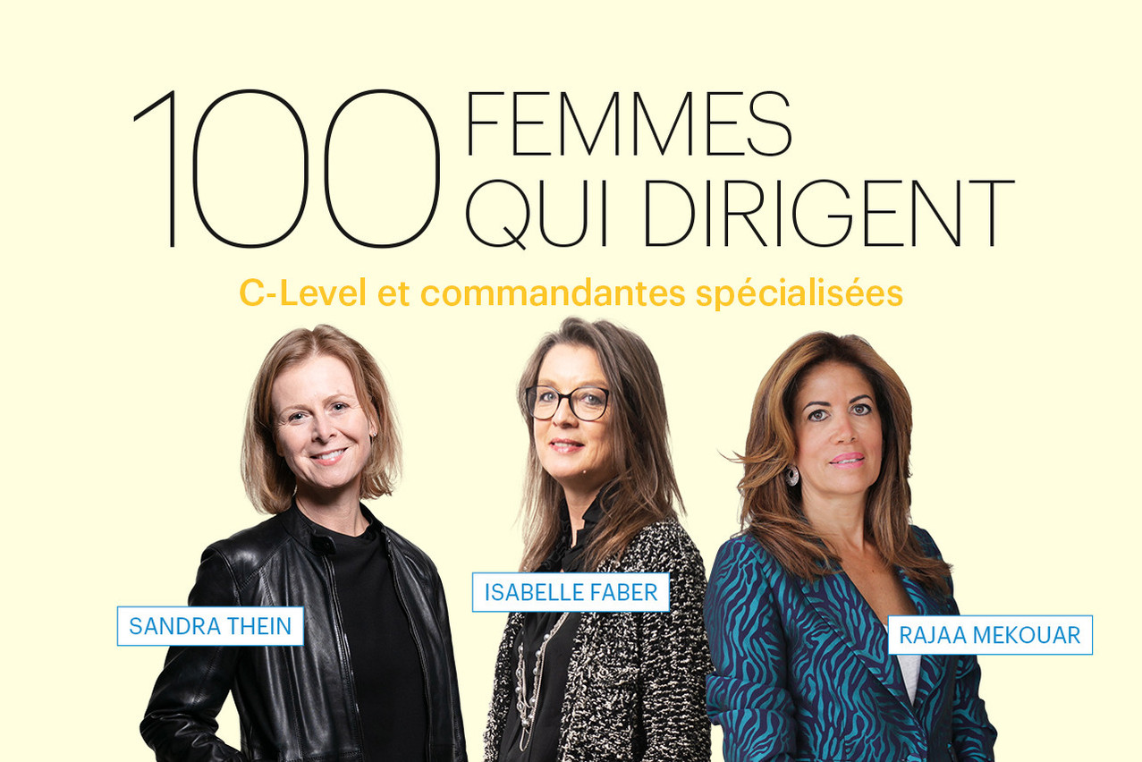 Sandra Thein, Isabelle Faber ou Rajaa Mekouar, quelques unes des 100 femmes qui dirigent au Luxembourg, présentées dans le Paperjam de mars. (Illustration: Maison Moderne)