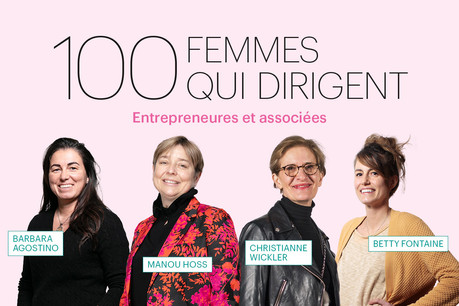 Barbara Agostino, Manou Hoss, Christianne Wickler ou Betty Fontaine, quelques unes des 100 femmes qui dirigent au Luxembourg, présentées dans le Paperjam de mars. (Illustration: Maison Moderne)
