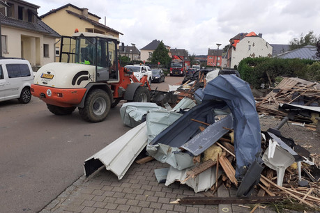 2.400 demandes d’indemnisation ont été reçues par les assureurs, dont 2/3 concernent les immeubles, et le reste les véhicules. (Photo: Paperjam)