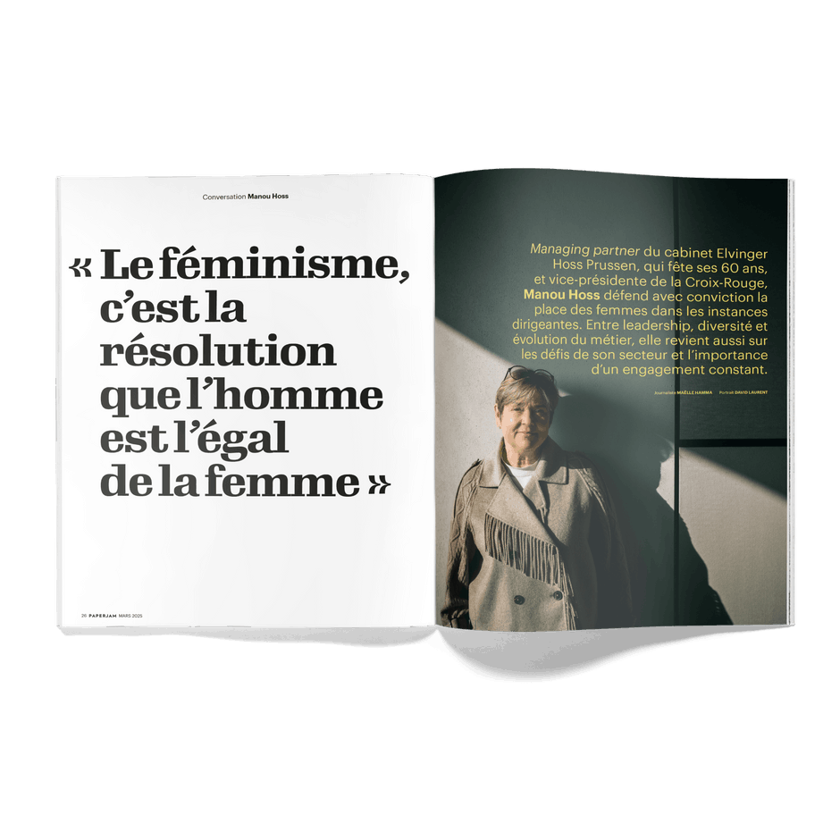 Manou Hoss: “Feminism is the resolution that men are equal to women.” Photo: David Laurent