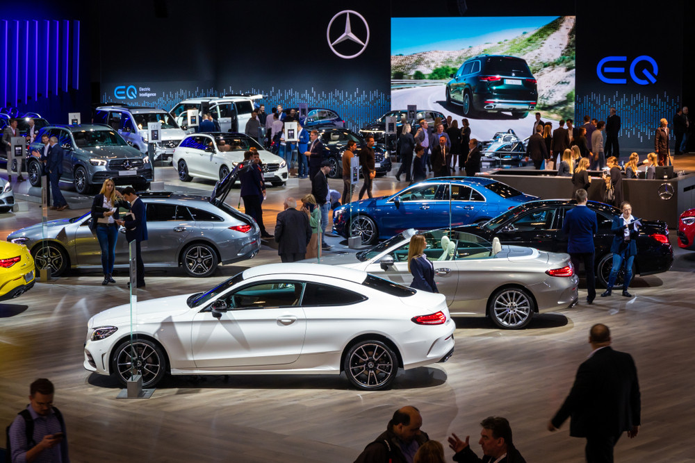 56 marques automobiles ont décidé de participer au Salon de l’auto de Bruxelles, dont des marques allemandes comme Volkswagen, BMW et Mercedes, qui avaient toutes fait l’impasse sur le Mondial de l’auto de Paris en octobre dernier. (Photo: Shutterstock/Archives)