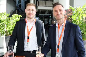 François Sindic (INOWAI) et Steve Sabatier (Chenavari Investment Management). (Photo: Marie Russillo / Maison Moderne)