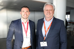 Mikaël Spezzacatena (Maison Moderne) et Christian Pierar (Protection. Unit). (Photo: Marie Russillo / Maison Moderne)
