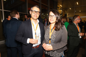 Alex Matoso (European Investment Fund) et Francesca Colla (Institut Luxembourgeois des Administrateurs) (Photos: Eva Krins/Maison Moderne)