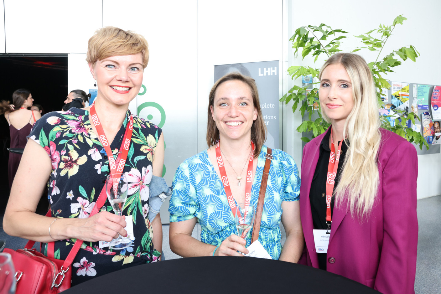 Orsolya Kelemen (KPMG), Elodie Duren (Morgan Philips) et Héloïse Buring (Fyte). (Photo: Marie Russillo/Maison Moderne)