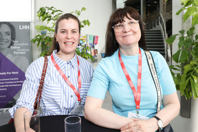 Danielle Barzen et Colette Diederich (BIL). (Photo: Marie Russillo/Maison Moderne)