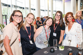 Aurea Patricio, Armelle Kails, Stefanie Kubel, Joya Blum et Michèle Schmit (CFL). (Photo: Marie Russillo/Maison Moderne)
