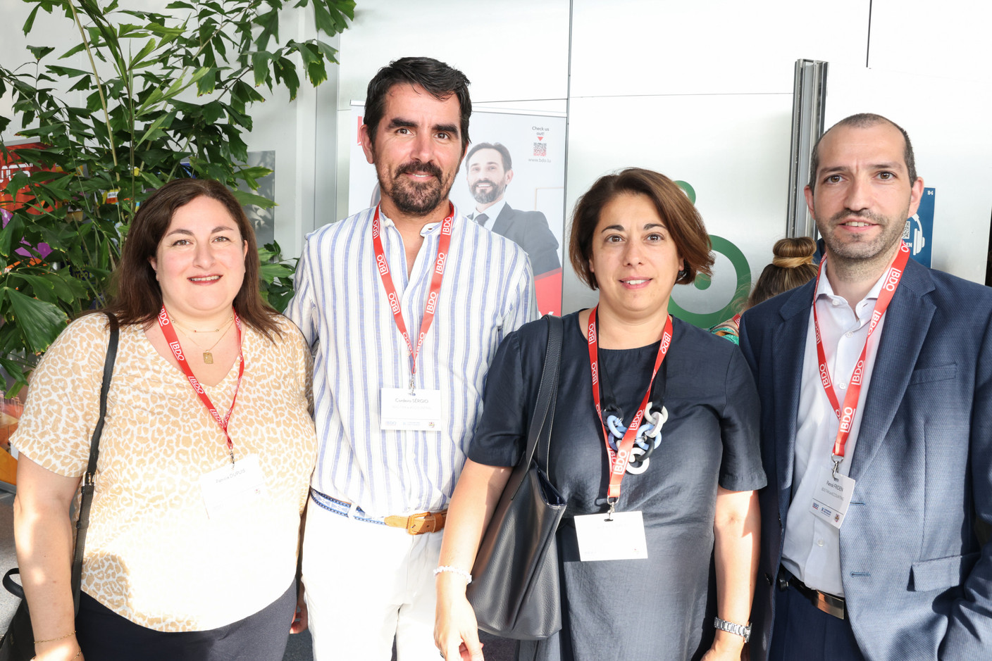 Patricia Dupuis, Cordeiro Sérgio, Sandra Claro et Patrick Friden (BDO Advisory). (Photo: Marie Russillo/Maison Moderne)