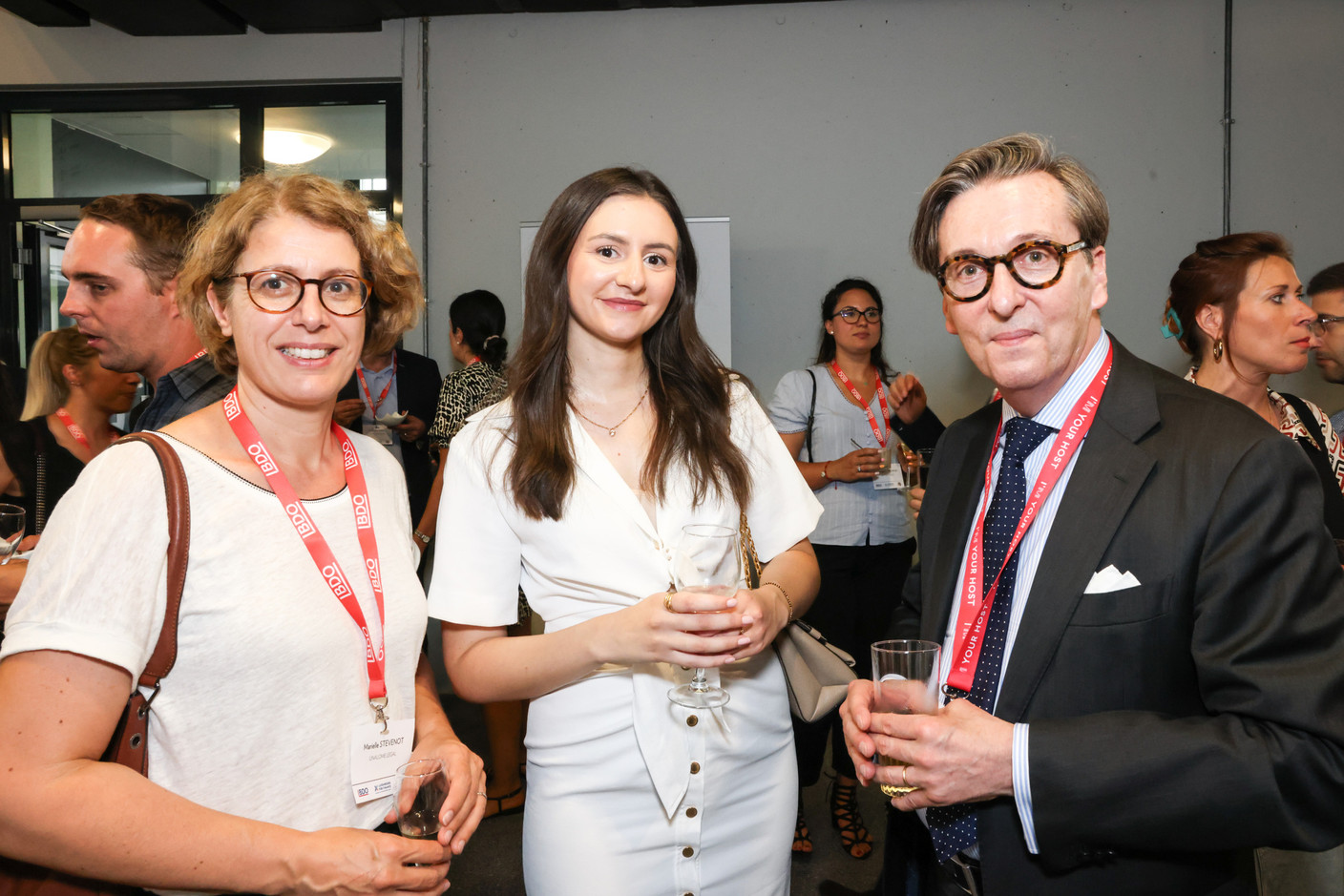 Marielle Stevenot (Unalome Legal), Yasmine Zarrab (Cap4 Lab) et Michel Grevesse-Sovet (Paperjam+Delano Business Club). (Photo: Marie Russillo/Maison Moderne)