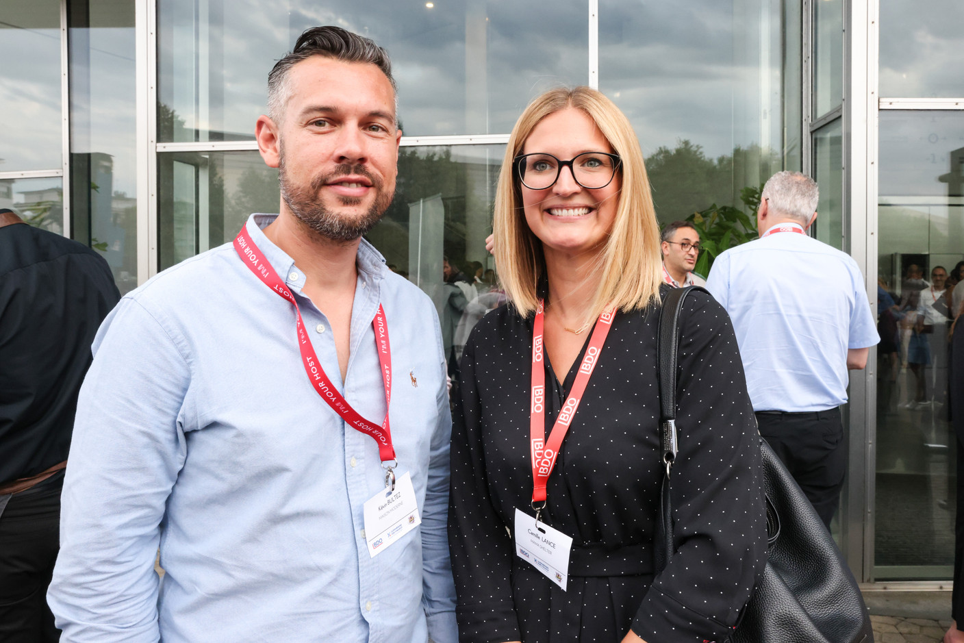 Kevin Bultez (Maison Moderne) et Camille Lance (Mama Shelter). (Photo: Marie Russillo/Maison Moderne)
