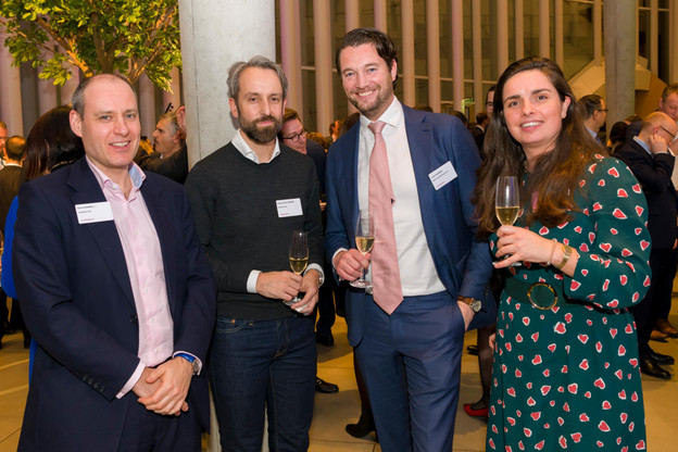 David Russell (Vodafone), Magnus Erik Erberg (Vodafone), Joost Knabben (Vistra Luxembourg) et Katrien Baetens (Linklaters Luxembourg) (Photo: Emmanuel Claude/Focalize)