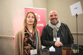 Eugenia Babaeva (Freo) et Philippe Nou (Proworks Design & Build). ((Photo: Eva Krins/Maison Moderne))