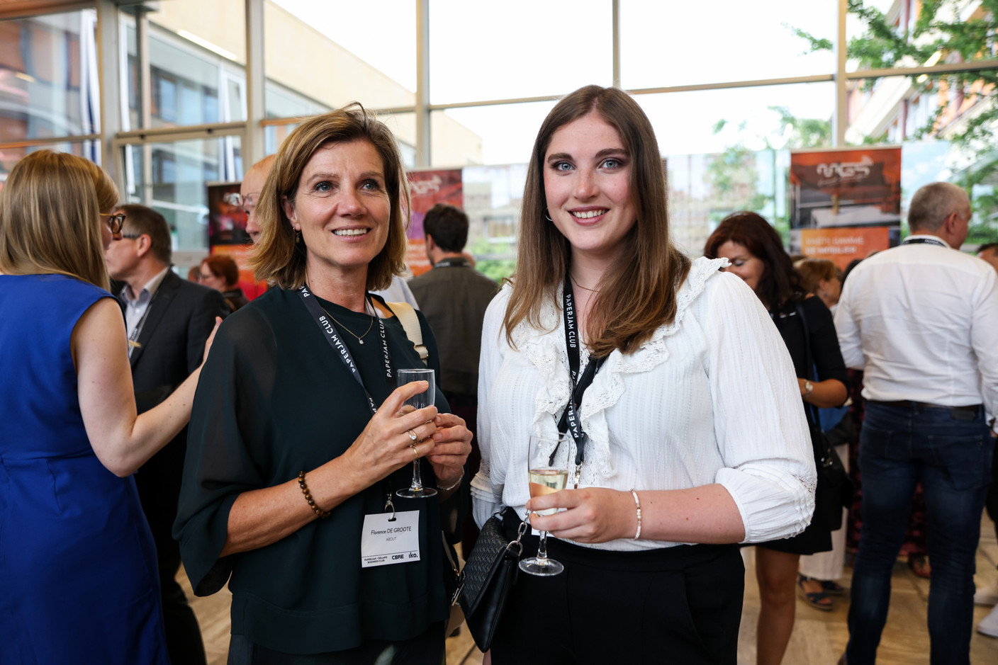 Florence De Groote (About Green) et Camille Plaisant (ULB Horta la Cambre). (Photos: Eva Krins/Maison Moderne)