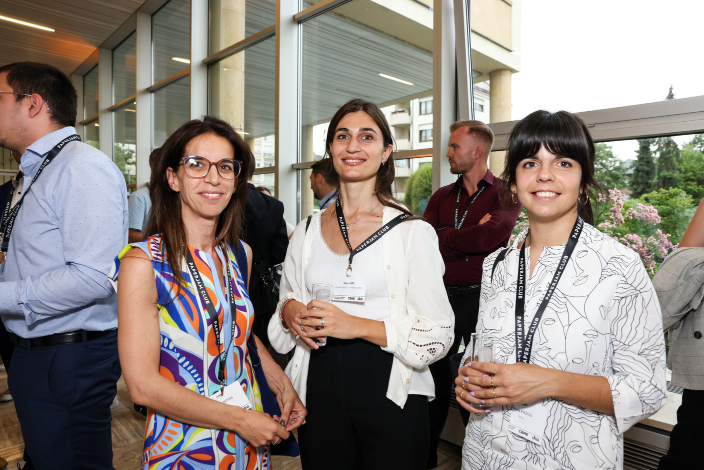 Silvia Matias, Ilaria Lari et Nuria Pazos (WW+). (Photos: Eva Krins/Maison Moderne)