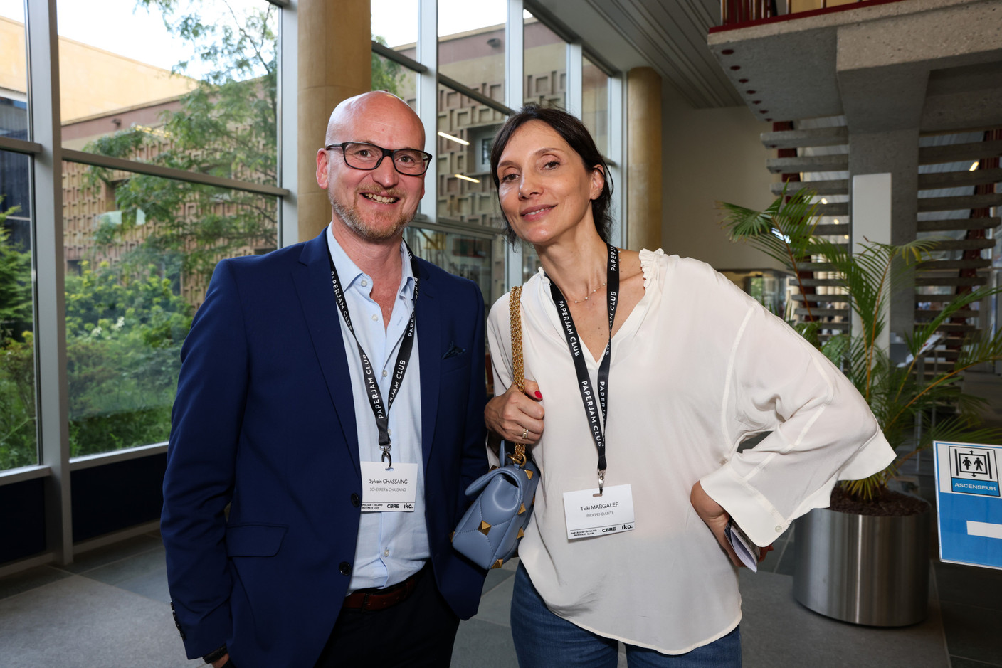 Sylvain Chassaing (Scherrer & Chassaing) et Txiki Margalef. (Photos: Eva Krins/Maison Moderne)