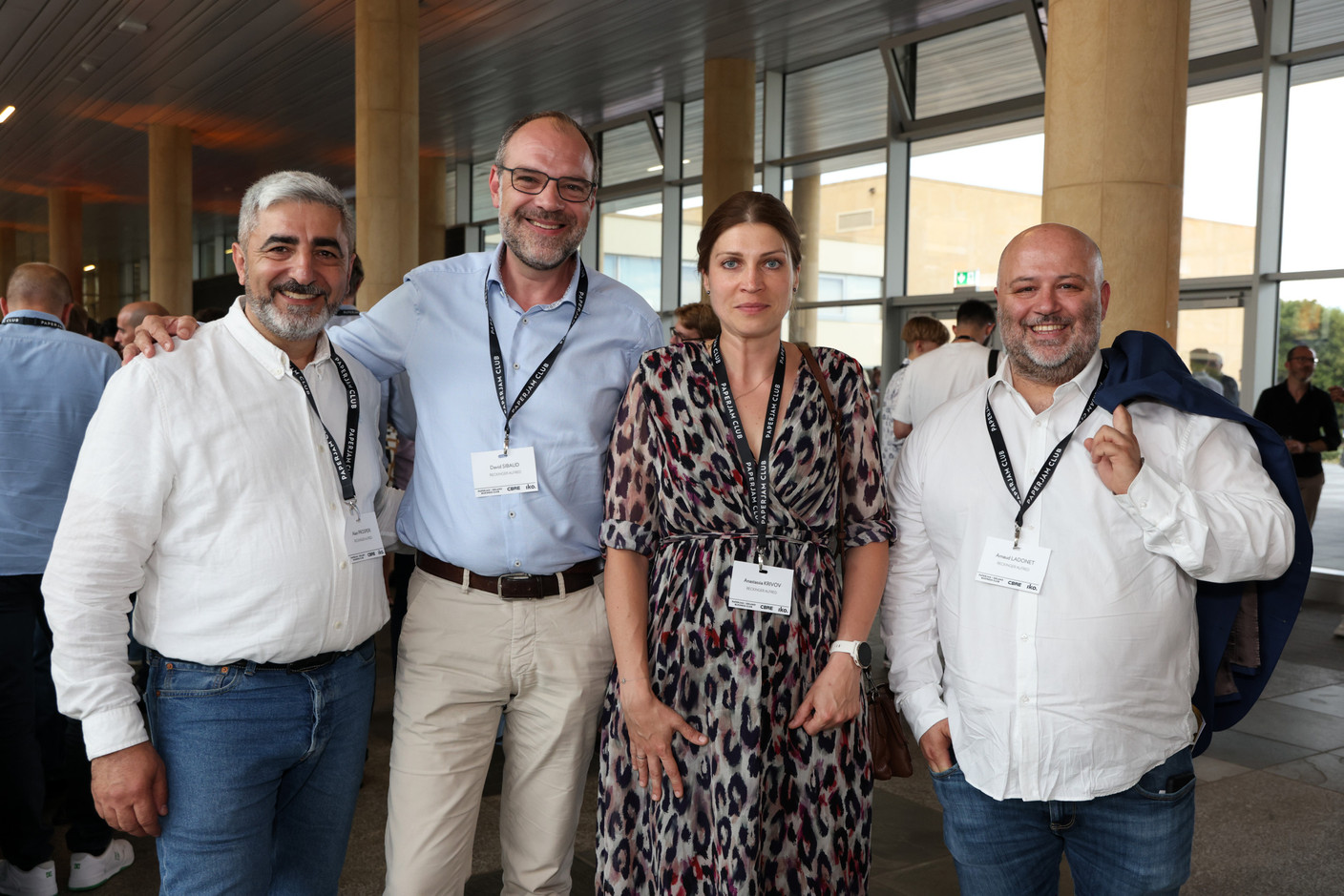 Alain Prosperi, David Sibaud, Anastassia Krivov et Arnaud Ladonet (Reckinger Alfred). (Photos: Eva Krins/Maison Moderne)