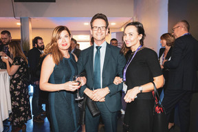 Polina Montano (Job Today), Carlo Thelen (Chambre de commerce) et Elena Stranieri (Primerock) (Photo: Patricia Pitsch/Maison Moderne)