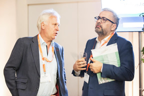 Claude Nesser (BeToCee) et Mike Koedinger (Maison Moderne) ((Photo: Jan Hanrion / Maison Moderne))
