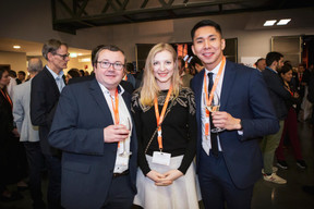 Eric Dejon, Elena Cravtov et Namkhai Narankhuu ((Photo: Jan Hanrion / Maison Moderne))