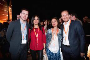 Mathias Guittet (Bureau Center), Norma Bello Cortes (Jes'tudio), Geneviève Chabot (Pami), Stéphane Compain (LuxRelo) ((Photo: Jan Hanrion / Maison Moderne))