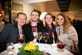Arnaud Maqua (Maison Moderne), Kevin Burger (Binsfeld), Laetitia Burger (Et Pis C'est Bien!) et Djamila Kettab (Maison Moderne) ((Photo: Jan Hanrion / Maison Moderne))