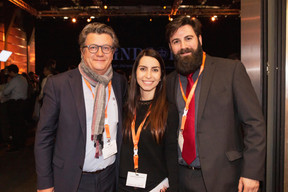 Vincent Marc, Sabina Klimentova et François-Xavier Roux (Victeris) ((Photo: Jan Hanrion / Maison Moderne))