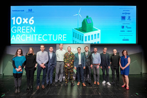 Annick Elisabeth Meiers, Anabel Witry, Guillaume Dubois, Mathieu Nicol, Albert Goedert, Julien Bertucci, François Thiry, Claude Wagner, Philippe Genot, Nico Steinmetz, Philippe Nathan et Céline Coubray ((Photo: Jan Hanrion / Maison Moderne))