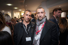 Terence Devivier (TD Terrassement) et Nicolas Pouilleux (Maison Moderne) ((Photo: Jan Hanrion / Maison Moderne))